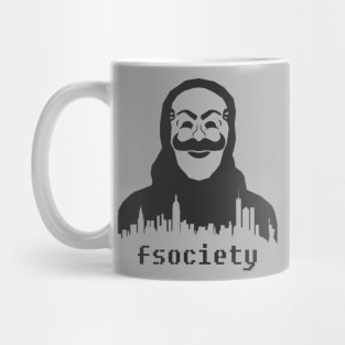 Mr Robot - FSociety - Mask Mug